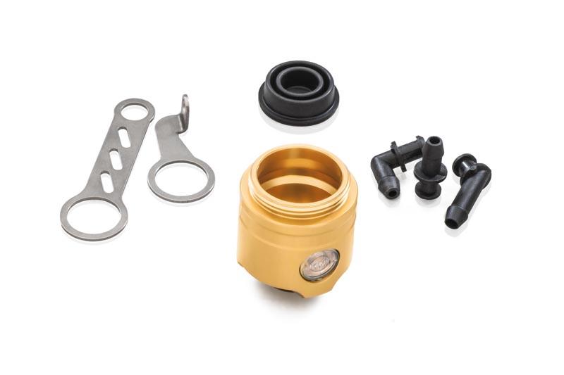 Fluid reservoir rear brake / clutch 12 ml with level window - only body