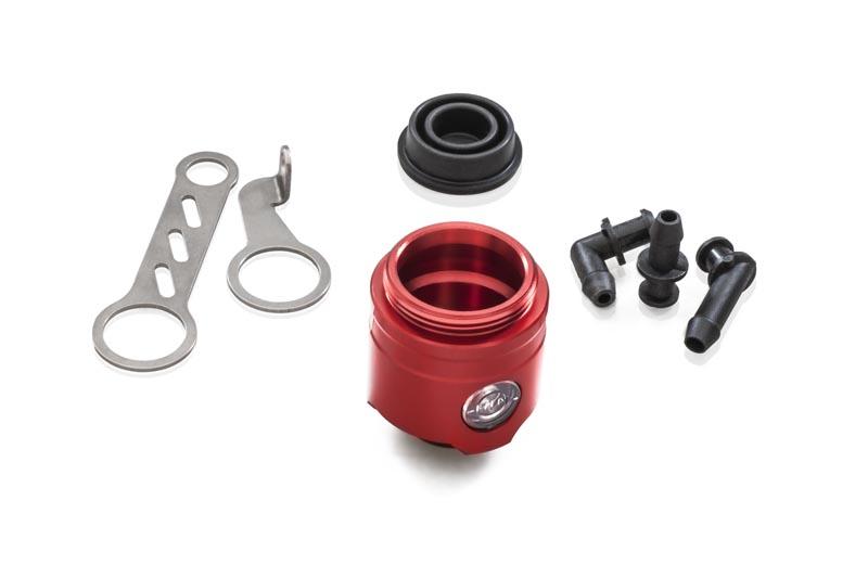 Fluid reservoir rear brake / clutch 12 ml with level window - only body