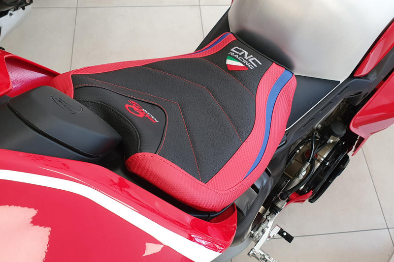 Seat cover Ducati Panigale V4 - Pramac Racing Limited edition