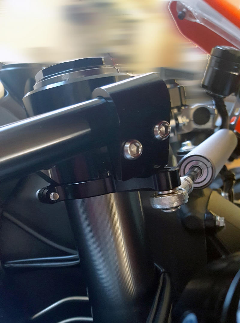 Steering damper bracket Ducati Panigale &Oslash; 53mm