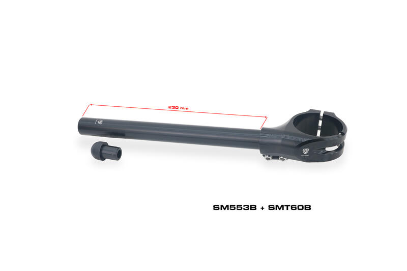 Clip-ons tube pair length 260 mm - internal diameter 15.8