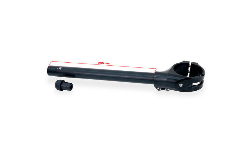 Clip-on kit &Oslash; 53 mm - offset 26 mm with steering damper bracket for Ducati panigale V4 MY2025