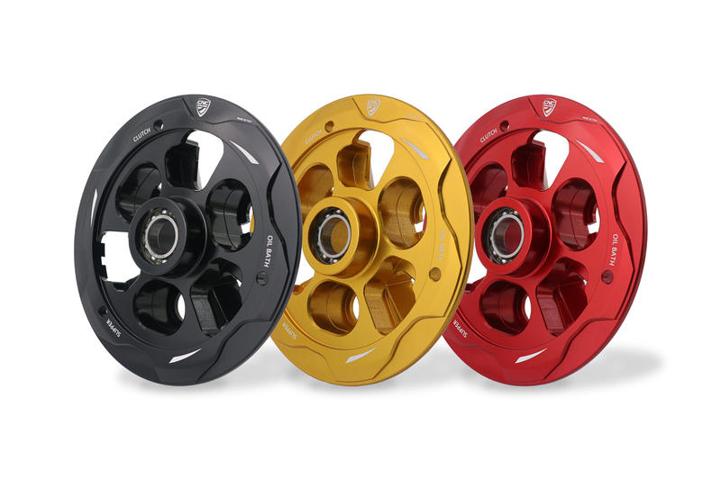 Pressure plate oil bath clutch Ducati with bearing