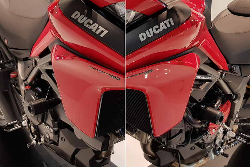 Frame crash protections Ducati Multistrada