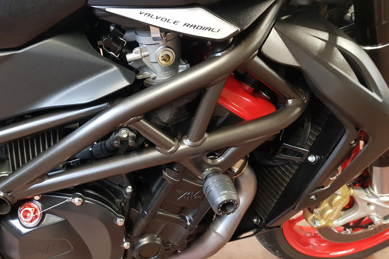 Frame crash protectors MV Agusta