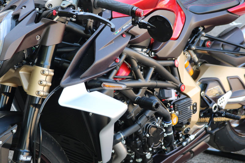 Frame crash protectors MV Agusta