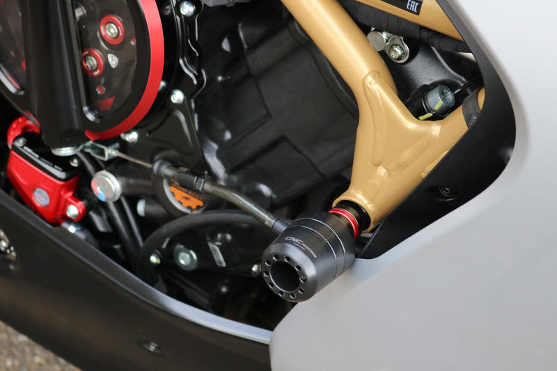 Frame crash protections MV Agusta Superveloce