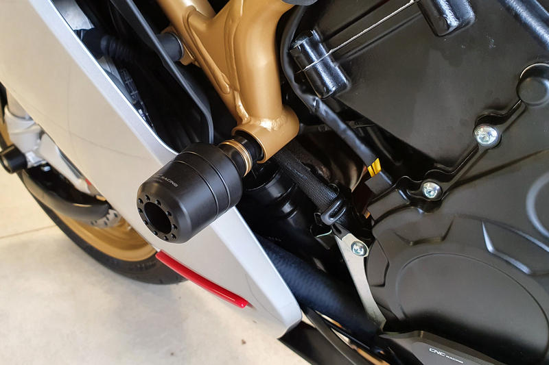 Frame crash protections MV Agusta Superveloce