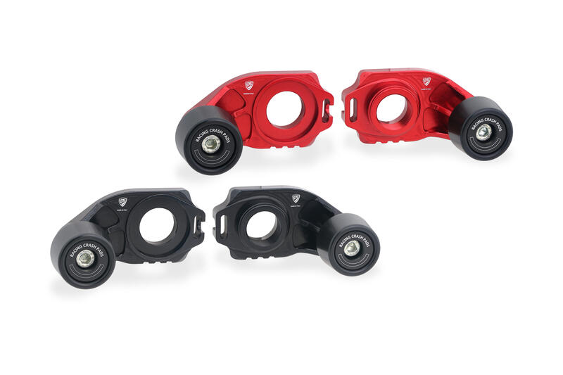 Chain adjuster Racing with Crash Pad Ducati