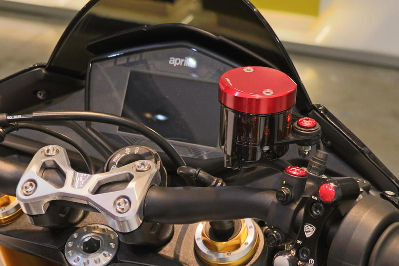Fluid reservoir cap front brake &Oslash;56 - TOUCH
