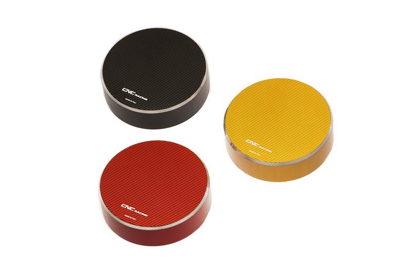 Fluid reservoir cap rear brake M46x4 - BICOLOR