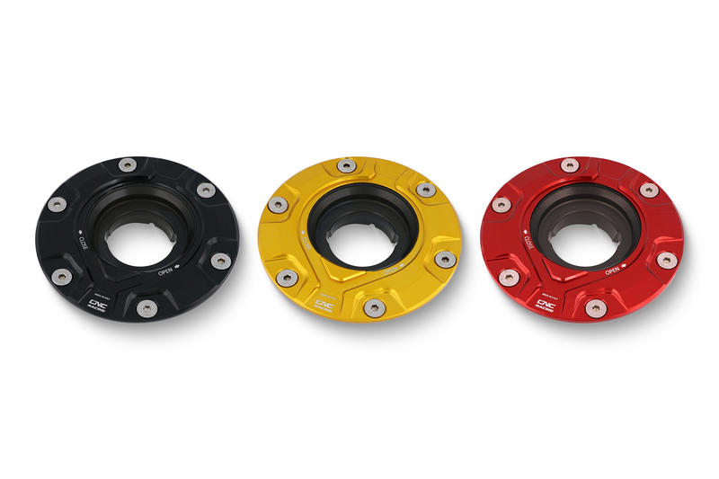 Fuel tank cap - flange Gear