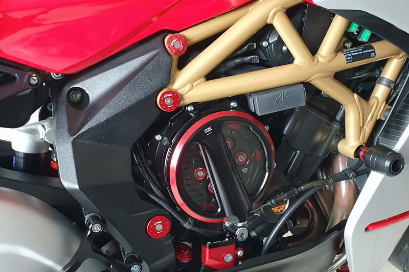Frame caps sets MV Agusta Superveloce (6 pcs to be mounted with TC323)