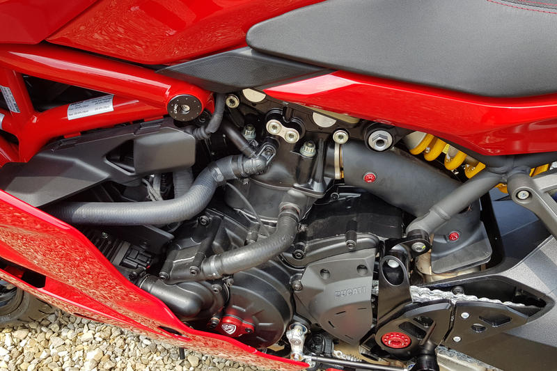 Frame cap sets Ducati Supersport MY2017