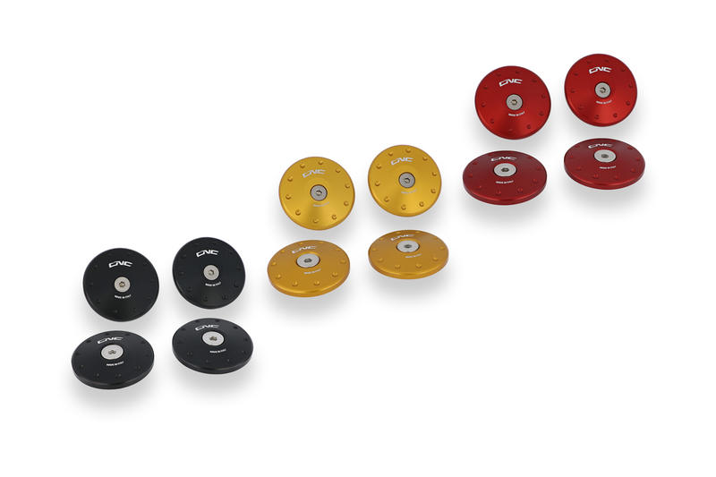 Frame caps kit Ducati Multistrada 950 - large holes