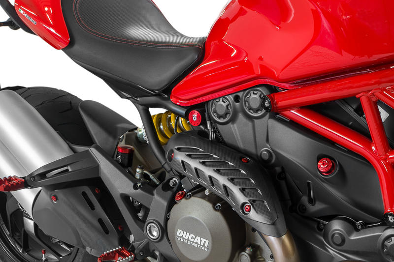 Rear subframe cap sets Ducati Monster 821 1200