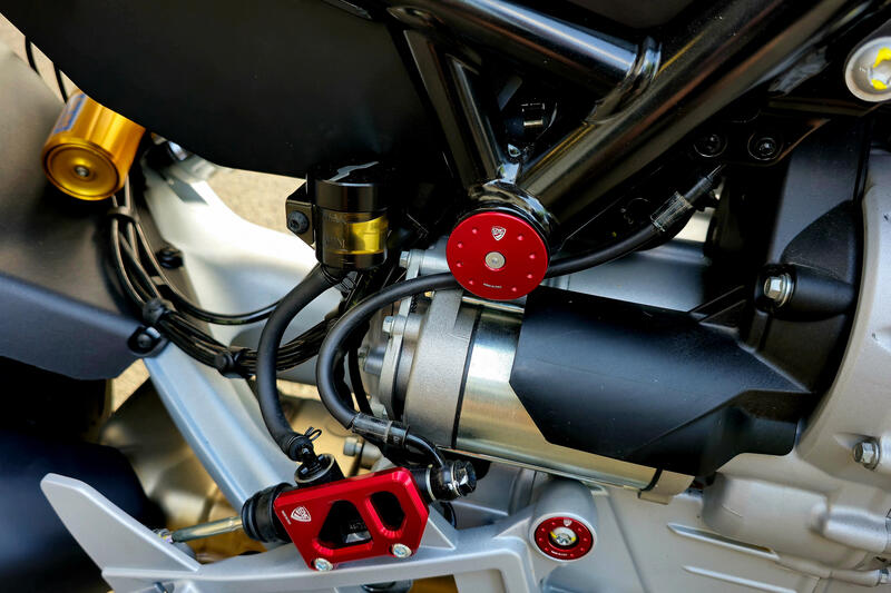 Frame caps kit Moto Guzzi V100 Mandello