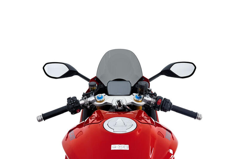 Raised screen Race Ducati Panigale V2 MY2025 - Dark Smoke