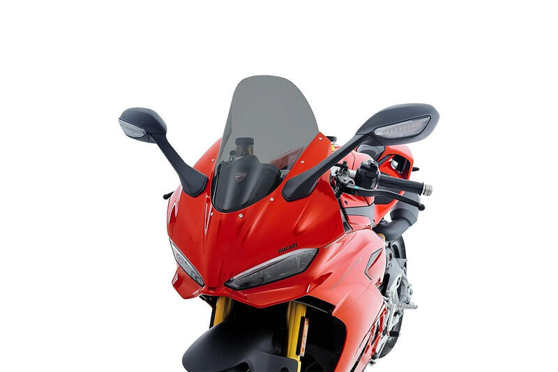 Raised screen Race Ducati Panigale V2 MY2025 - Dark Smoke