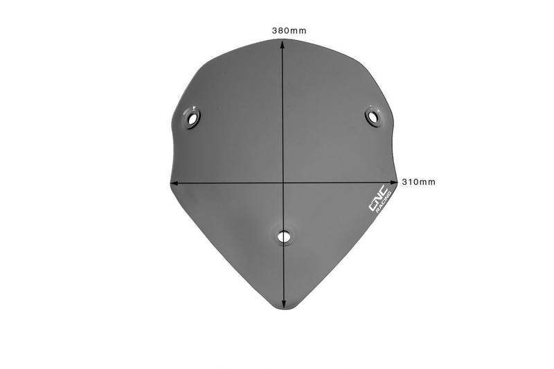 Windscreen Ducati Multistrada Sport - Smoke