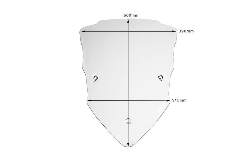 Windscreen Ducati Multistrada Touring - Clear