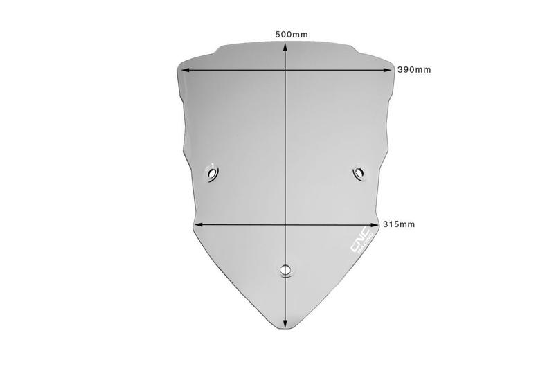 Windscreen Ducati Multistrada Touring - Smoke