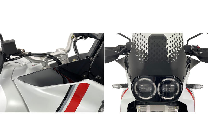 Air Deflectors Ducati DesertX - Black