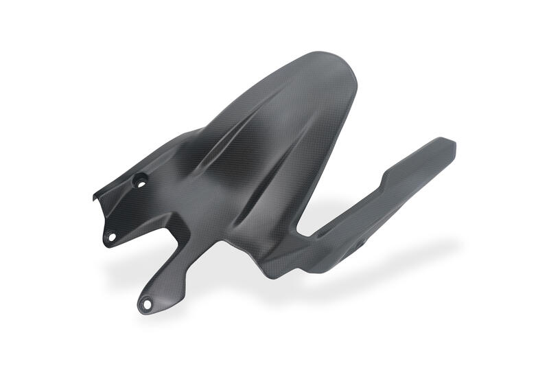 Parafango posteriore con paracatena superiore in carbonio per Ducati Streetfighter e Monster V2 MY2025