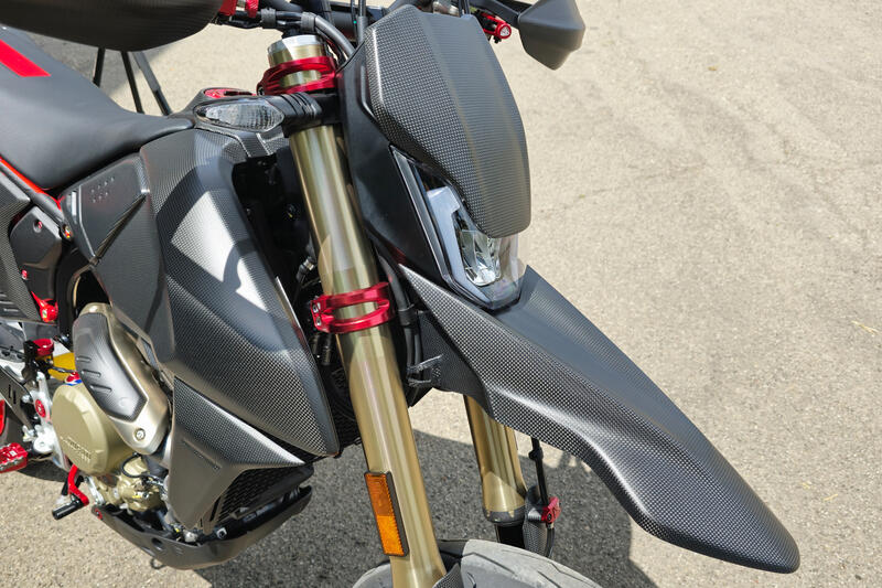 Parafango anteriore Ducati Hypermotard 698 Mono - carbonio