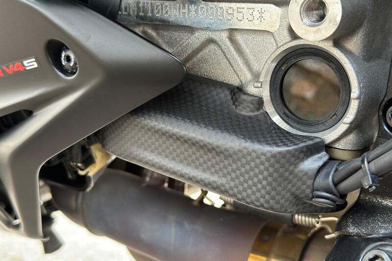Quick-Shift  cable cover Ducati Streetfighter V4 - Carbon