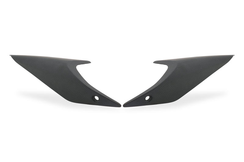 Passenger seat side covers Ducati Monster 937 - Carbon