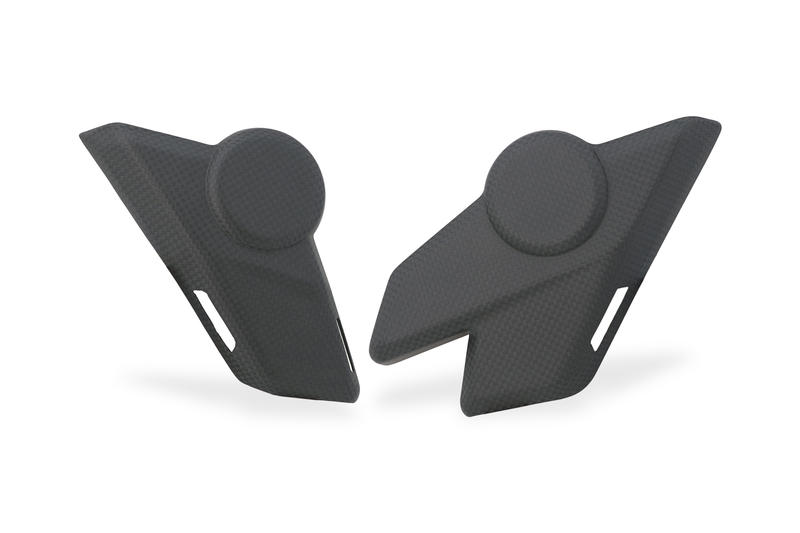 Frame side plates lower covers carbon no hole Ducati Multistrada V4