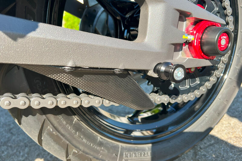 Lower chain guard carbon Ducati Multistrada V4