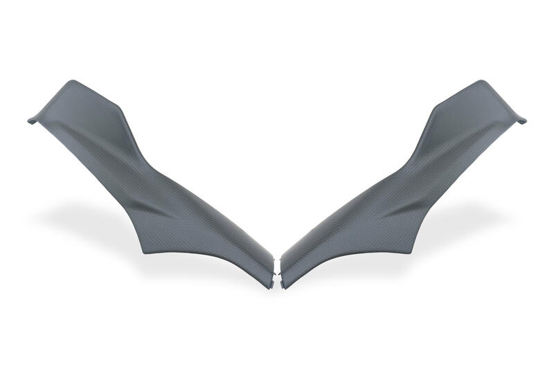 Carbon air conveyor side covers for Ducati Multistrada V4 MY2025