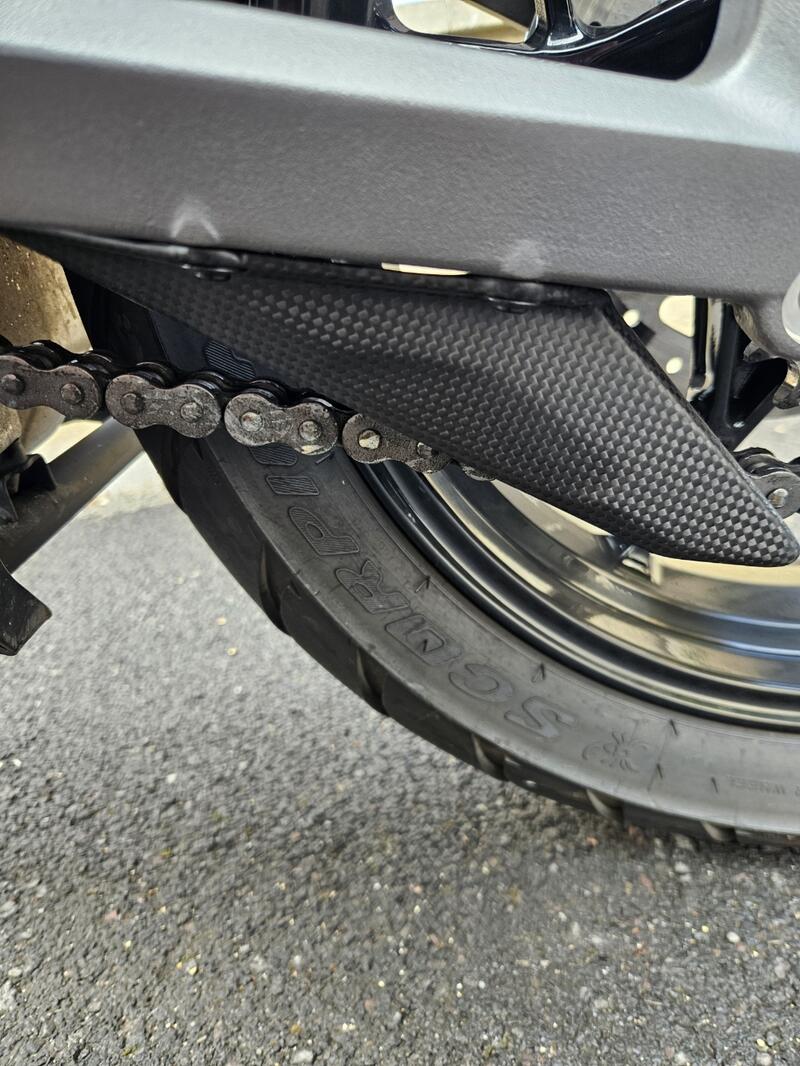 Lower chain guard in carbon for Ducati Multistrada V2 MY2025