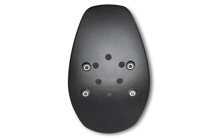 Rear wheel mudflap Ducati XDiavel/Diavel - matt carbon
