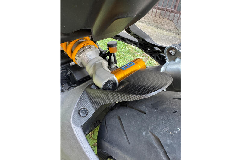 Rear mudguard matt carbon Ducati Monster 1200, Supoersport 936
