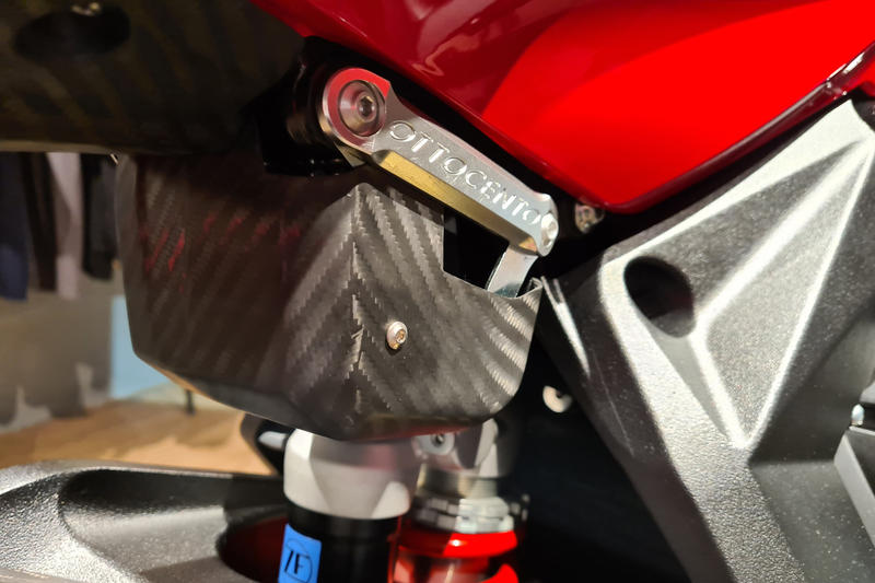 ABS module cover MV Agusta Superveloce - Carbon