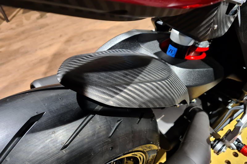 Rear mudguard MV Agusta - Carbon