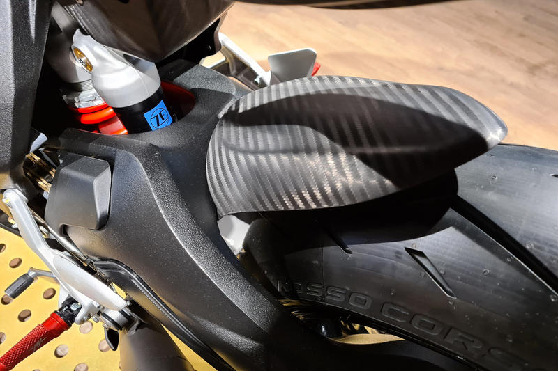 Rear mudguard MV Agusta - Carbon