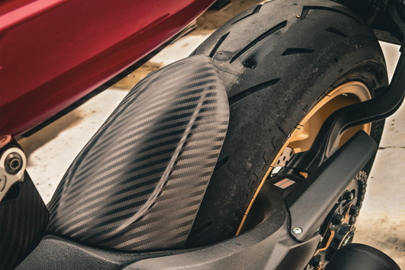 Rear mudguard MV Agusta - Carbon