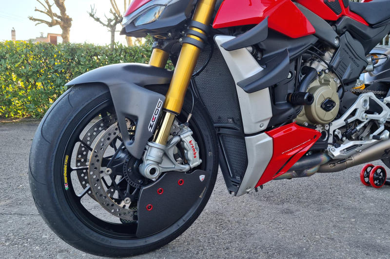 GP DUCTS EVO - Front brake cooling system - Carbon Glossy