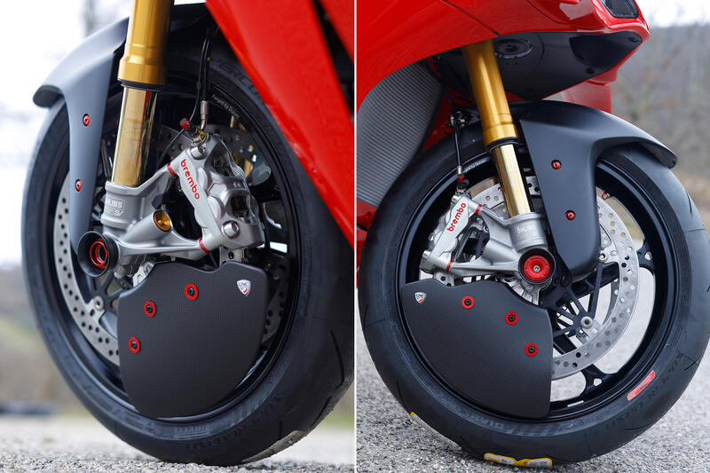 GP DUCTS EVO - Front brake cooling system - Carbon Matt