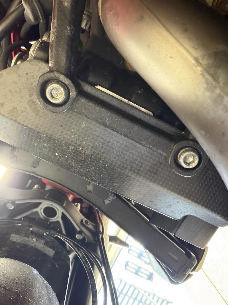Crankcase protection carbon for Ducati Multistrada 1200