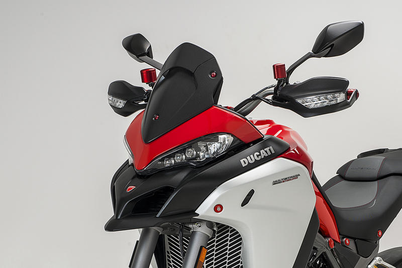 Windshield Ducati Multistrada 950/1200/1260 - matt carbon