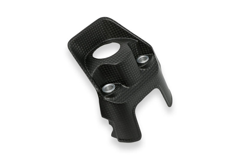 Ignition switch cover Ducati Supersport - carbon