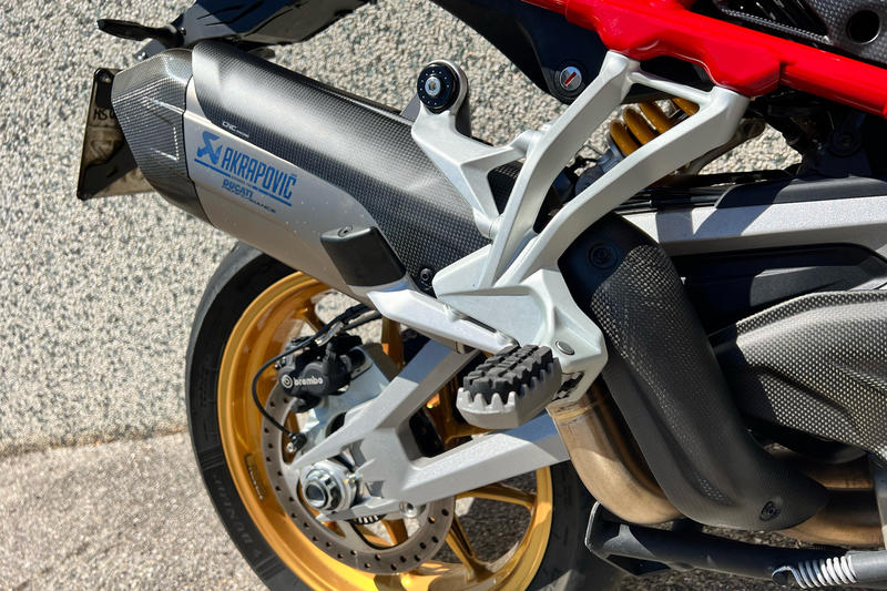 Silencer bracket screw collar Ducati