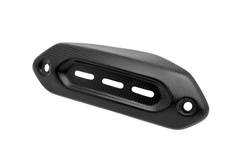 Protezione calore collettore laterale carbonio Ducati Hypermotard