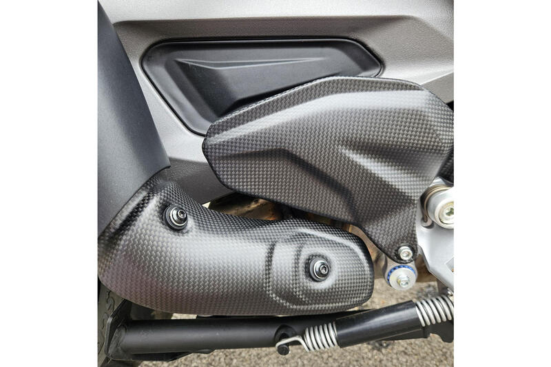 Heel guard kit Ducati Multistrada V4 - Carbon