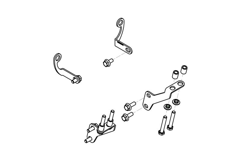 GP DUCTS - mounting kit